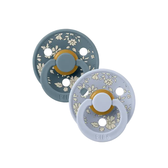 x LIBERTY Colour set van 2 Dusty Blue Mix