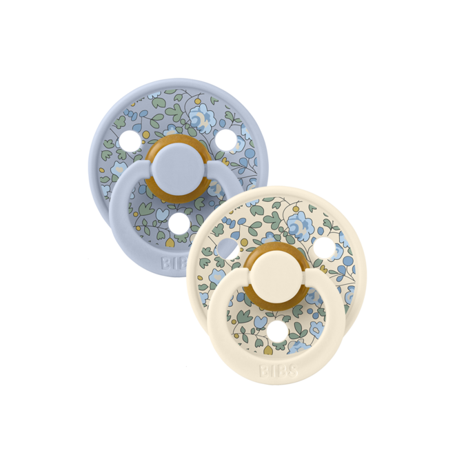 x LIBERTY Colour set van 2 Eloise Dusty Blue Mix