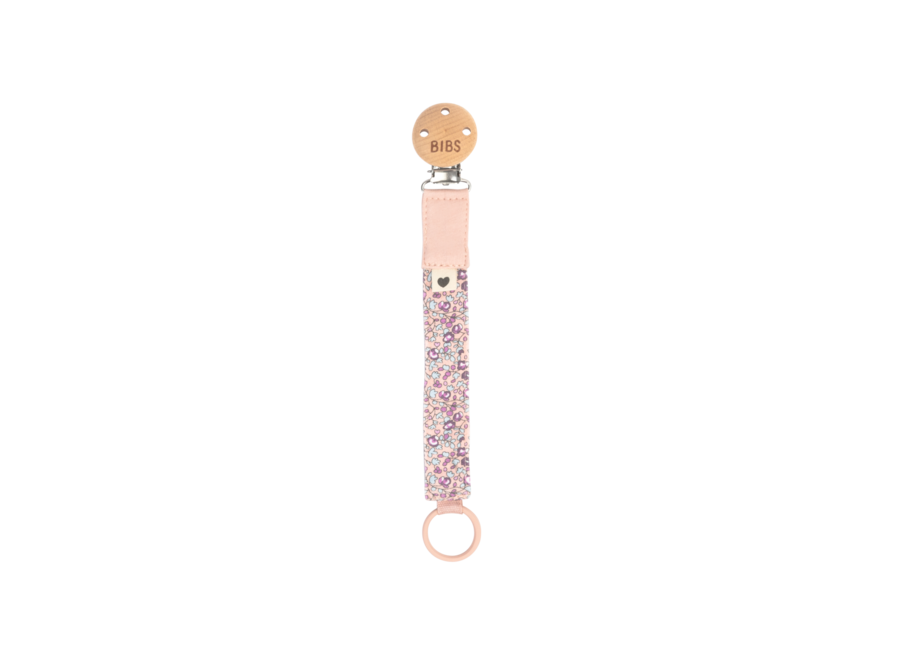 BIBS x LIBERTY Pacifier Clip - Eloise Blush