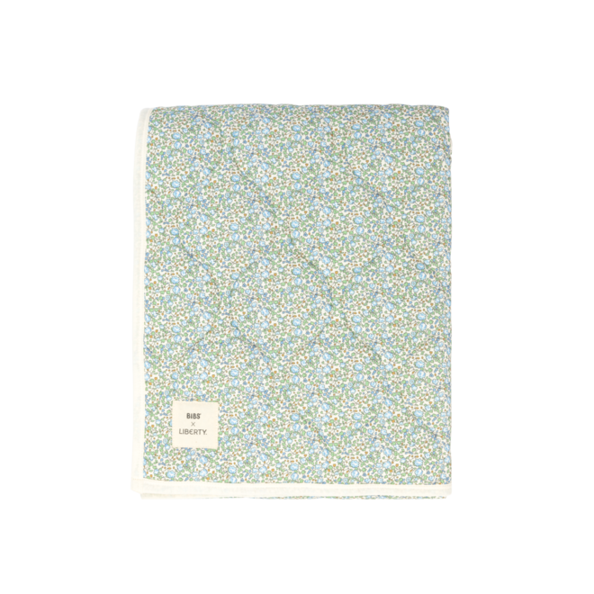 BIBS x Liberty gewatteerde deken Eloise Ivory