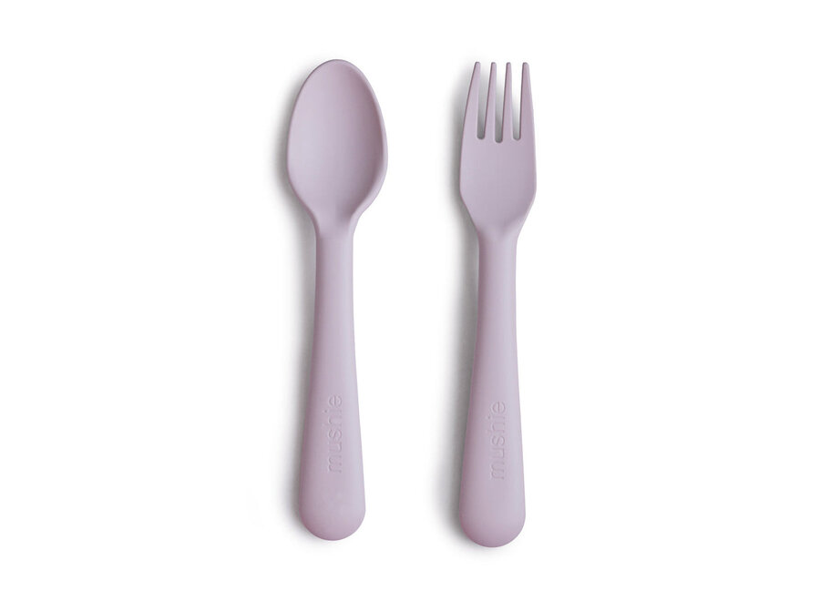 MUSHIE - FORK & SPOON -SOFT LILAC