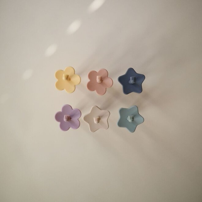 siliconen oefentandenborstel Star  Cambridge Blue