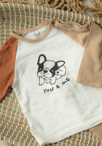  Frogs&Dogs Frogs&Dogs - Playtime shirt you & me 