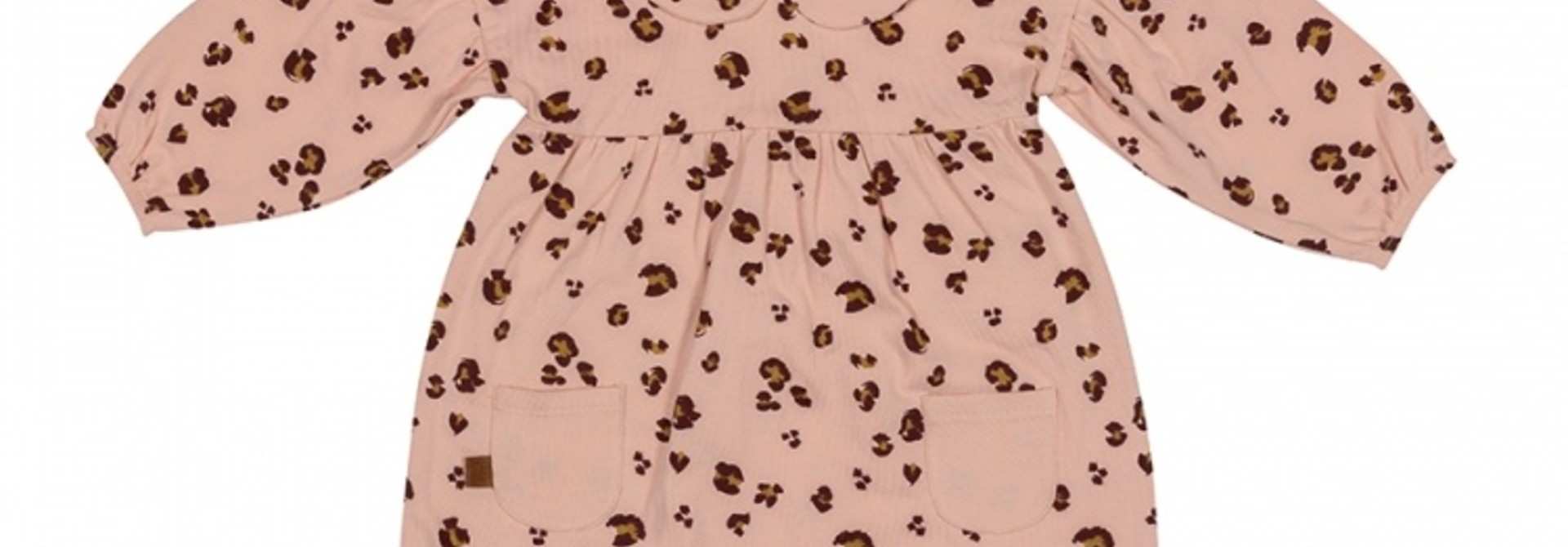 Frogs&Dogs - AOP Leo Dress Peach Skin