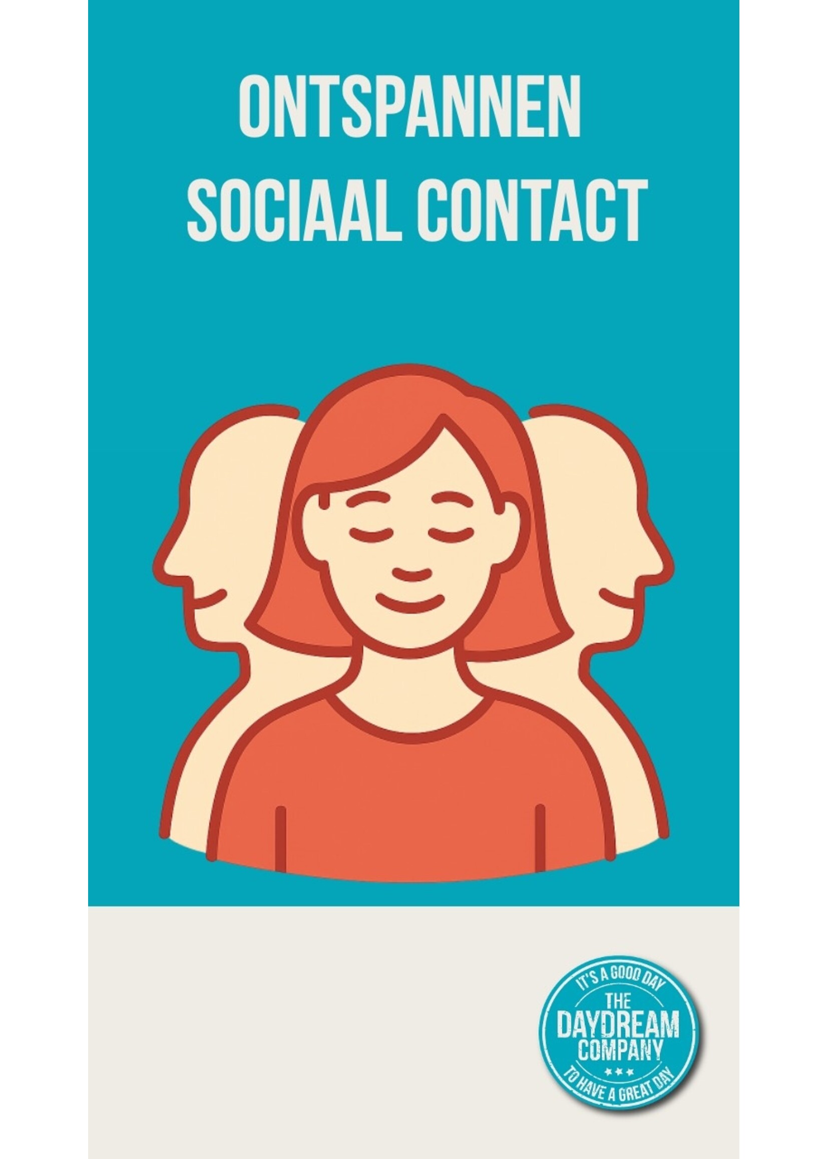 Ontspannen sociaal contact