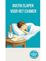Rustig slapen voor een examen