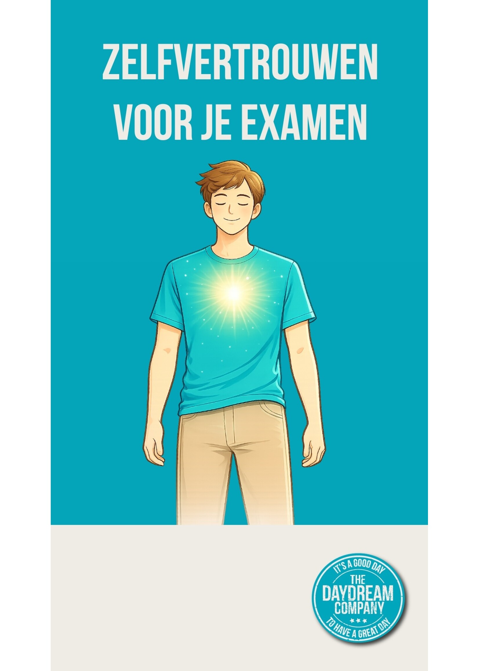 Zelfvertrouwen voor je examen -begeleide sessie om rustig te blijven, helder te denken en op jezelf te vertrouwen