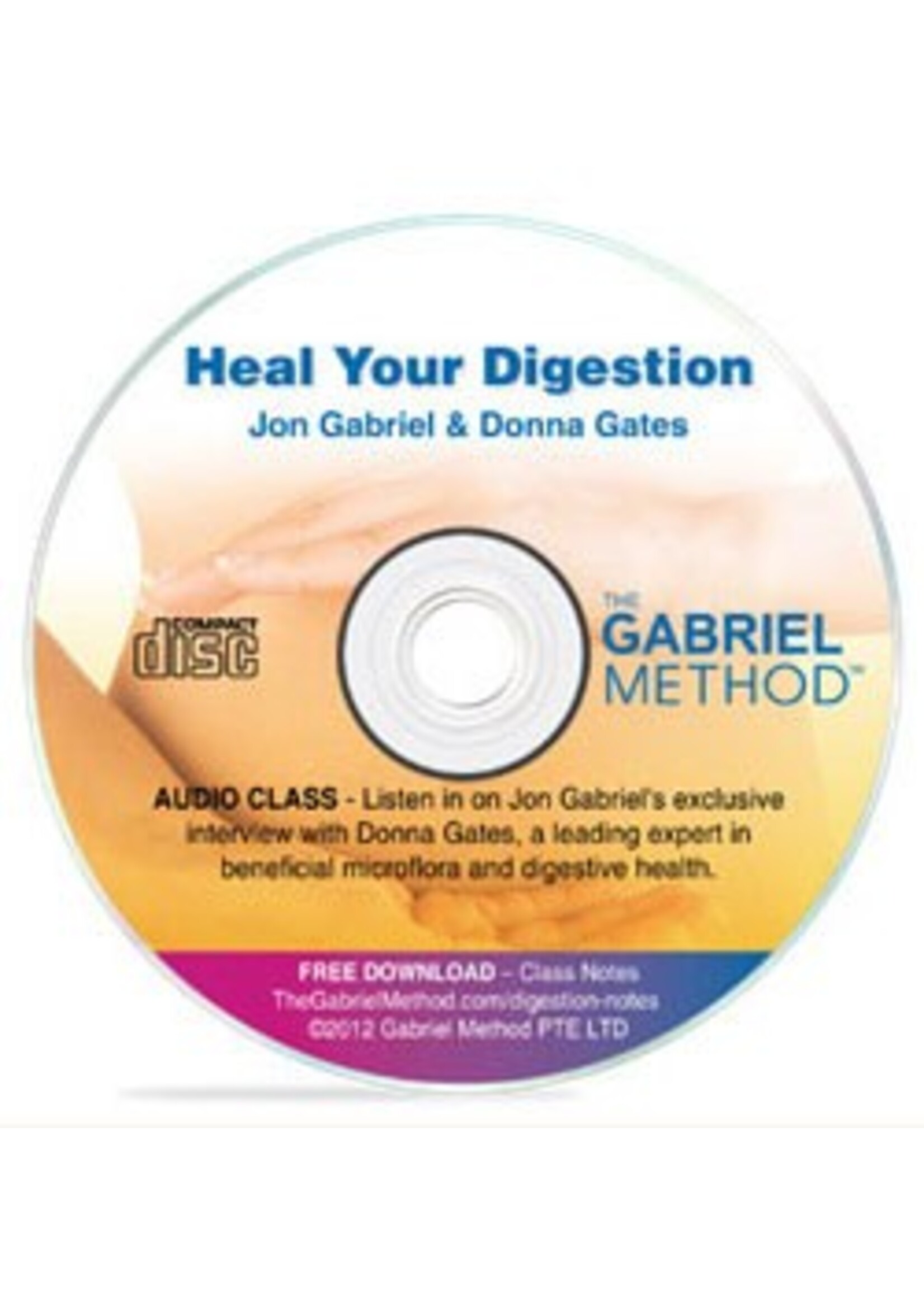Gratis CD Heal Your Digestion bij aankoop van een CD of DVD