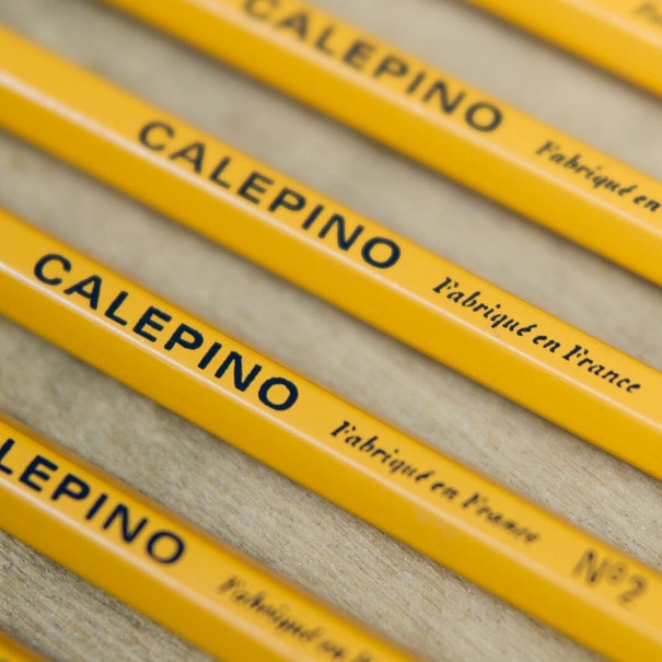 Calepino Calepino Nr 2 (HB) GEEL 6 st.