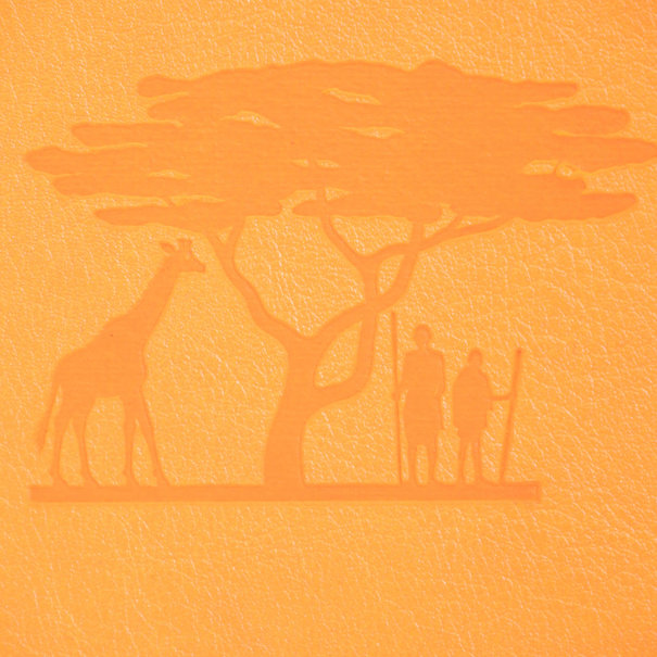 Dingbats Earth Tangerine Serengeti A5+