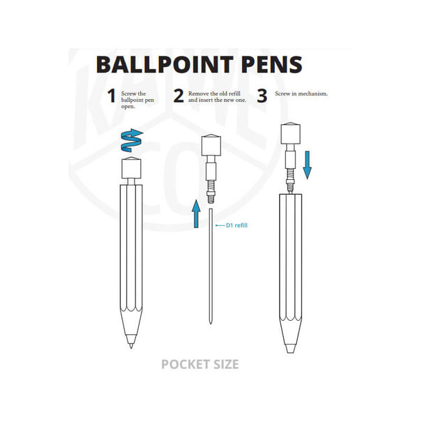 Kaweco AL Sport balpen Antraciet