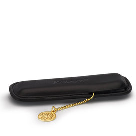 Classic 2-Pen case with coin charm