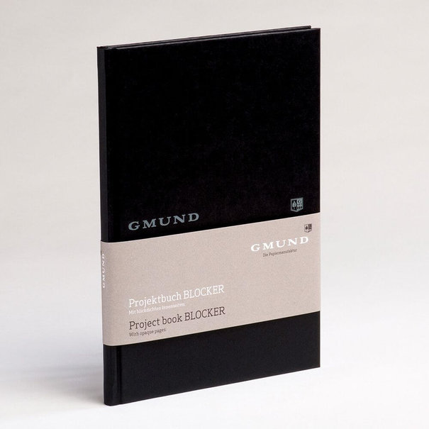 Gmund Projectbook Blocker Black ca. A4