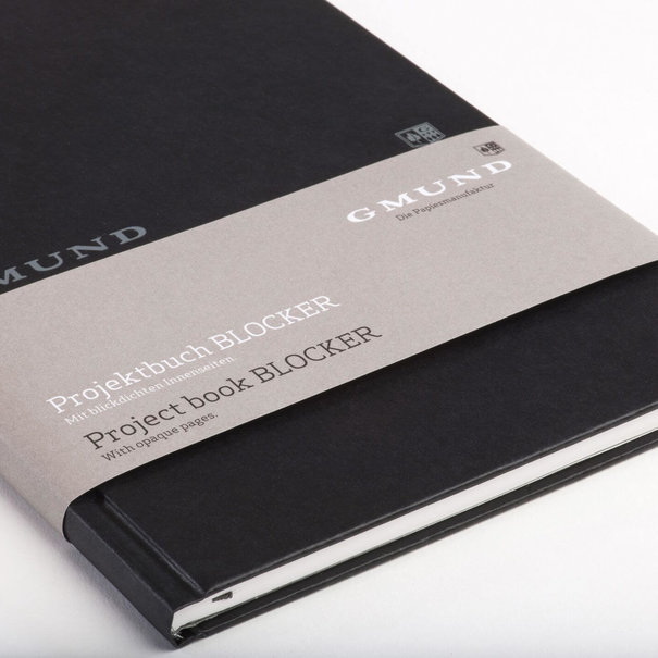 Gmund Projectbook Blocker Black ca. A4