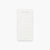 Weekplanner Mini