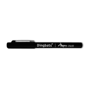 Ātopen Fineliner zwart 0,5 mm