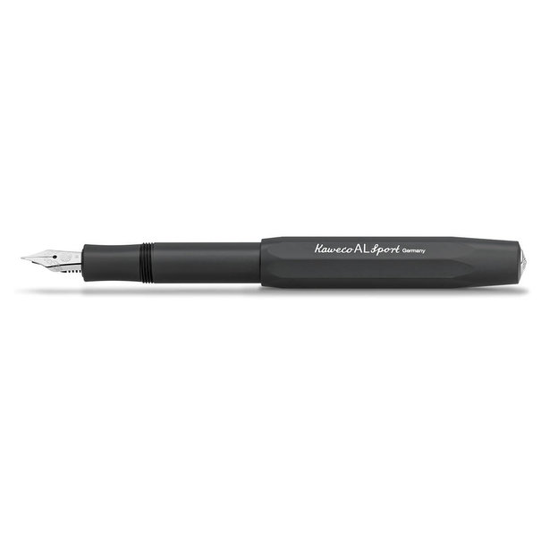 Kaweco AL Sport Black set with pen case in retro tin