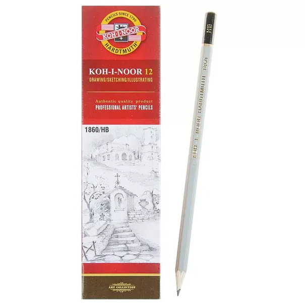 Koh-i-Noor 1860 2B potloden (12 st.)