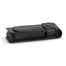 Sport 2-Pen - Etui in zwart leder met flap