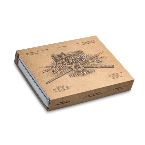 Kaweco AL Sport Deep Red coffret avec étui et boîte rétro