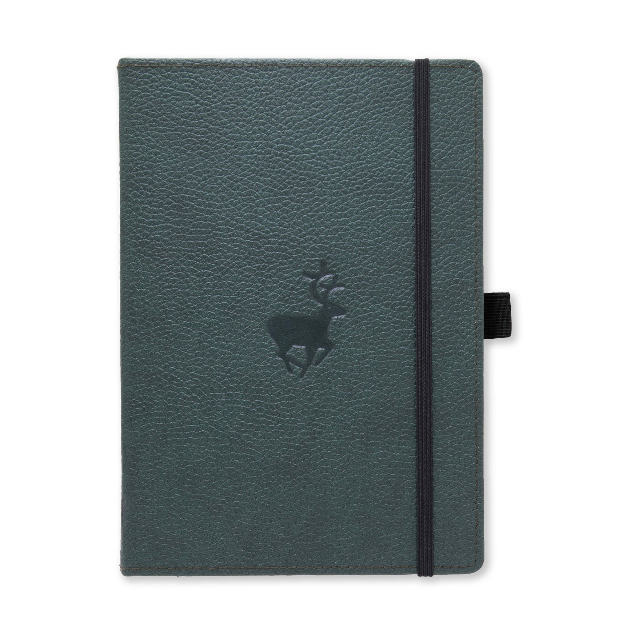 Groene lederen notitieboek groen leer dummy boek kopen online