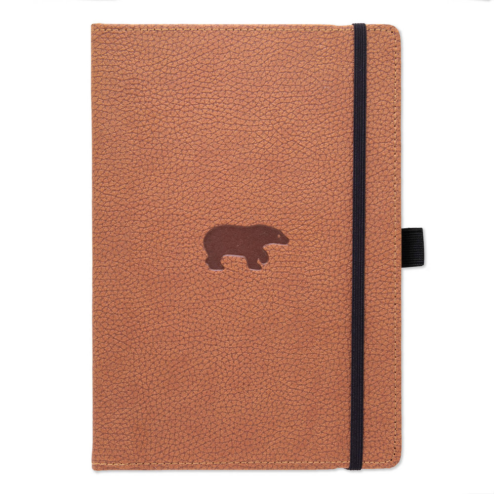 Dingbats - Wildlife Notitieboek, Groen Hert, A6 - Hardcover - Crème 100gsm Inktvrij Papier