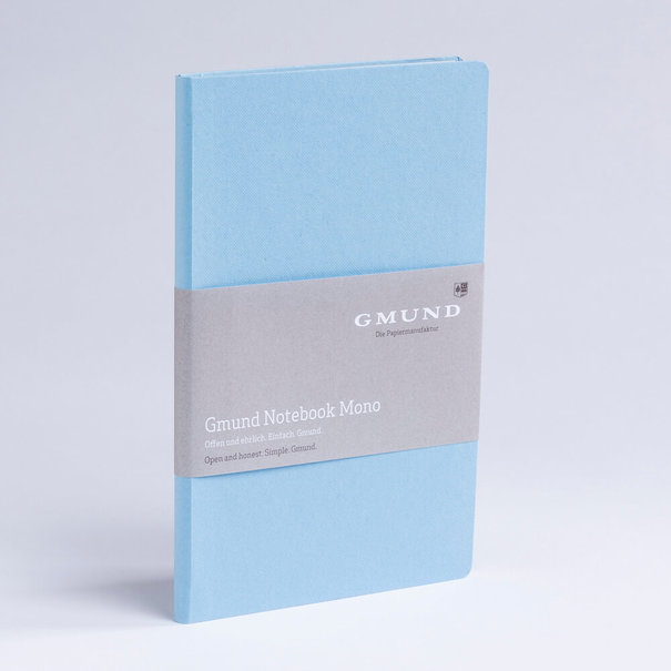 Gmund Notebook Mono "Sky" approx. A5