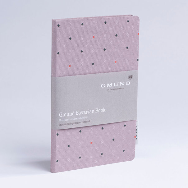 Gmund Bavarian Ingetogen Roze Rombus