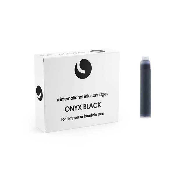 Yookers Inktpatronen "Onyx Black" (6 st.)