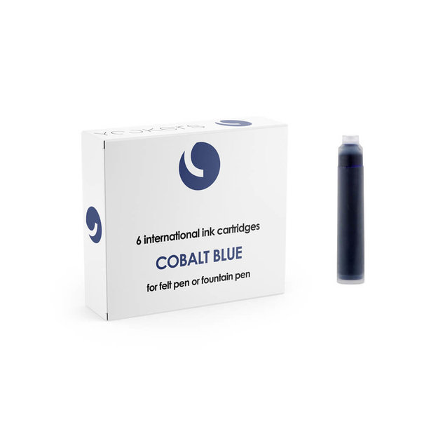 Yookers Inktpatronen "Cobalt Blue" (6 st.)