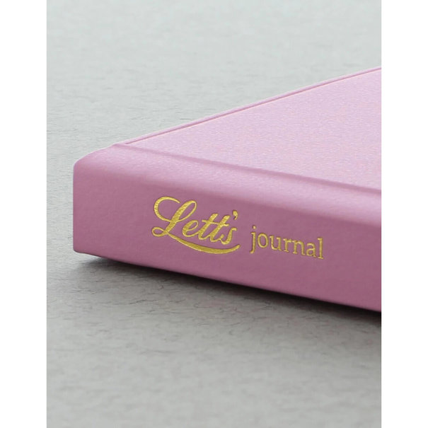 Letts of London Icon Book "Journal" Roze