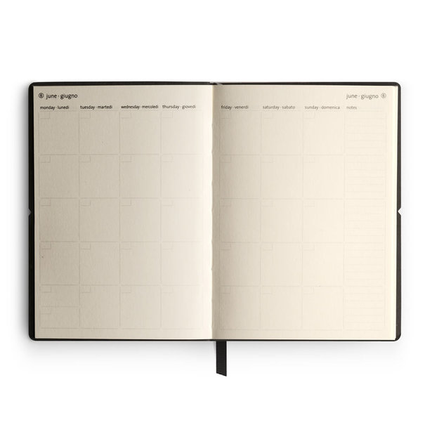 Ciak Classic A5 Zwart met Planner (optie)