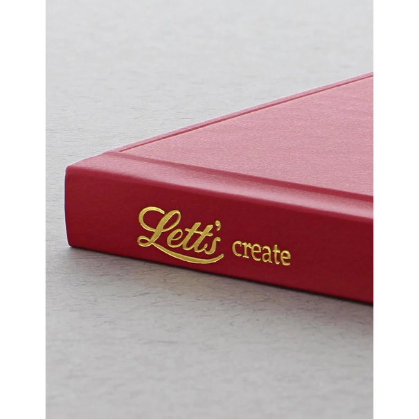 Letts of London Icon Book "Create" Rood