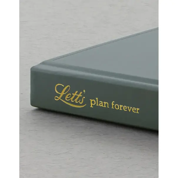 Letts of London Icon Book Perpetual Diary "Green"