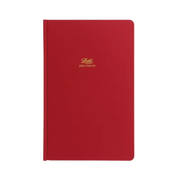 Letts of London Icon Book Perpetual Diary "Red"