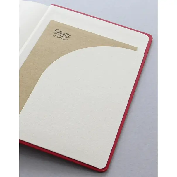 Letts of London Icon Book Perpetual Diary "Red"