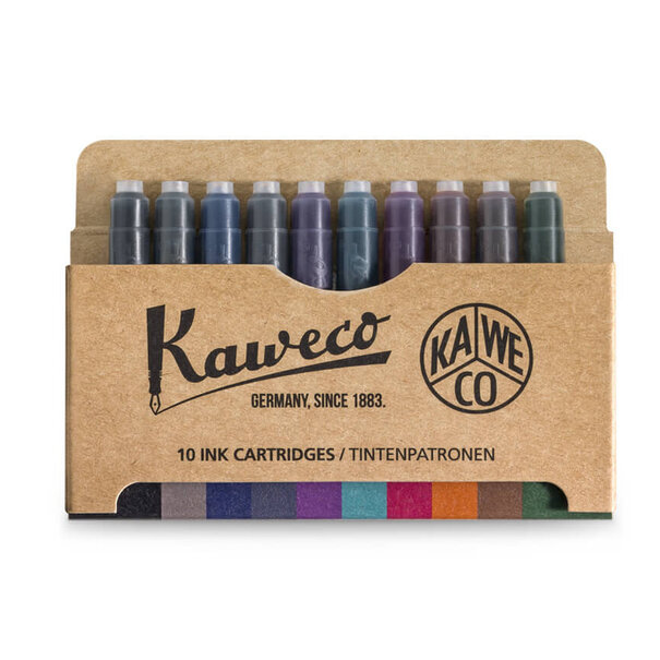 Kaweco Cartouches d’encre Colour Mix (10 pièces)
