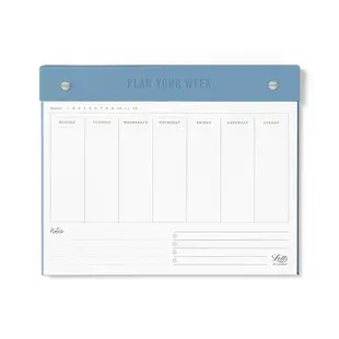 Conscious Weekplanner "Ocean"