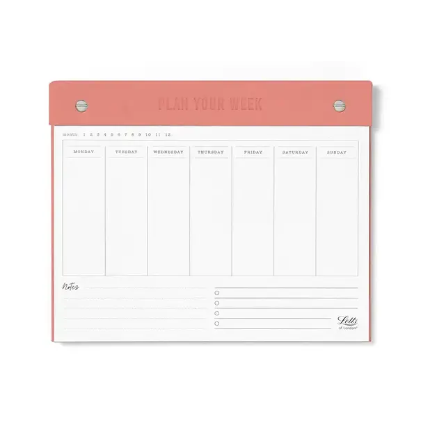 Letts of London Conscious Weekplanner "Clay"