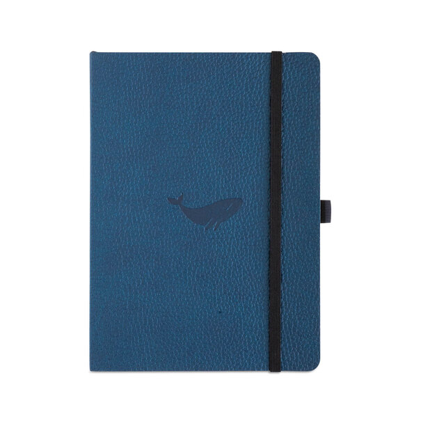 Dingbats Wildlife Blue Whale couverture souple A5+