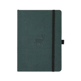 Wildlife Green Deer couverture souple A5+