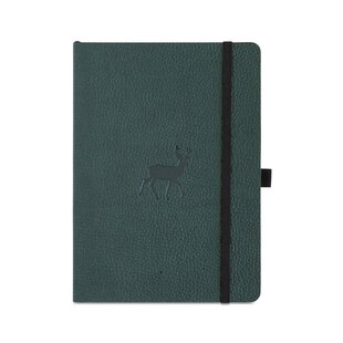 Wildlife Green Deer couverture souple A5+