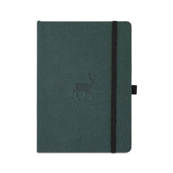 Dingbats Wildlife Green Deer Softcover A5+