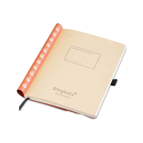Dingbats Wildlife Orange Tiger Softcover A5+