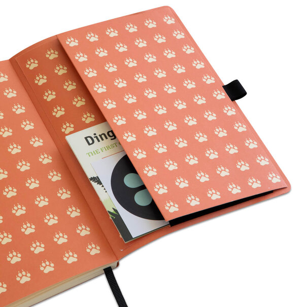 Dingbats Wildlife Orange Tiger couverture souple A5+