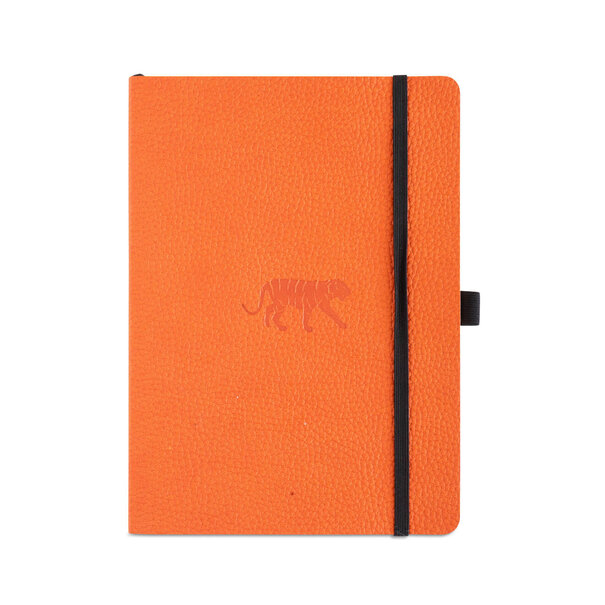 Dingbats Wildlife Orange Tiger couverture souple A5+