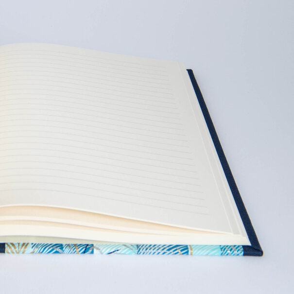 Hubert Bookbindery Linnen Handmade "Aqua"