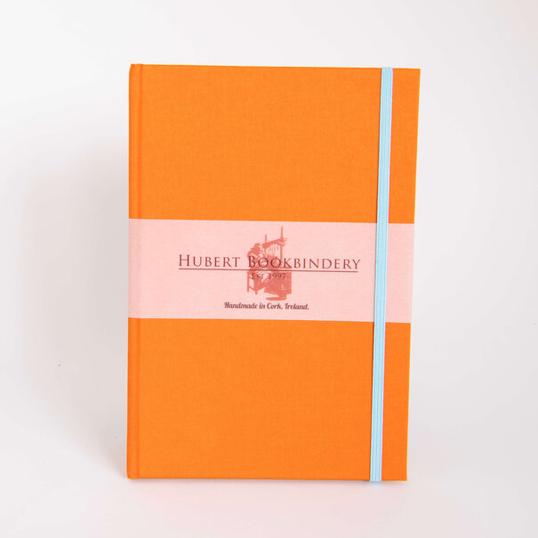 Hubert Bookbindery Linnen Handmade "Mandarijn"