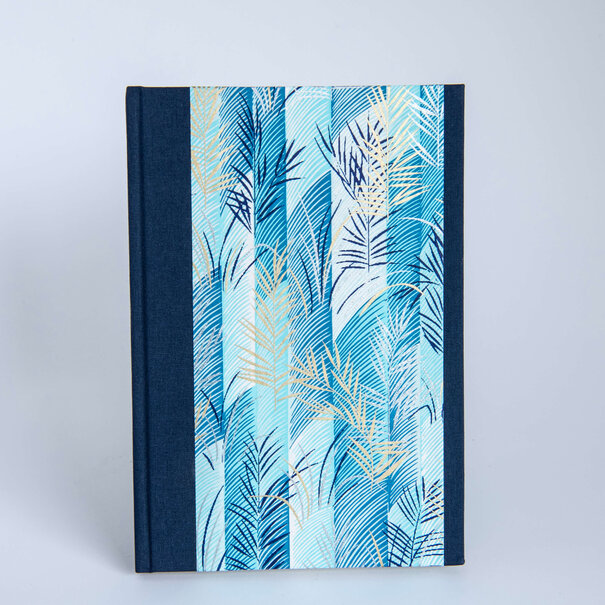 Hubert Bookbindery Chiyogami "Blue Safari"