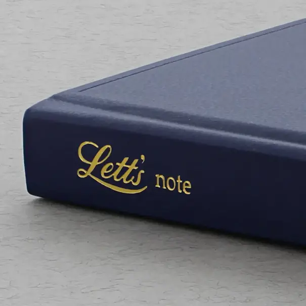 Letts of London Icon Book "Note" Navy